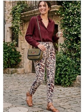 Topshop Multicolor Patterned Fabric